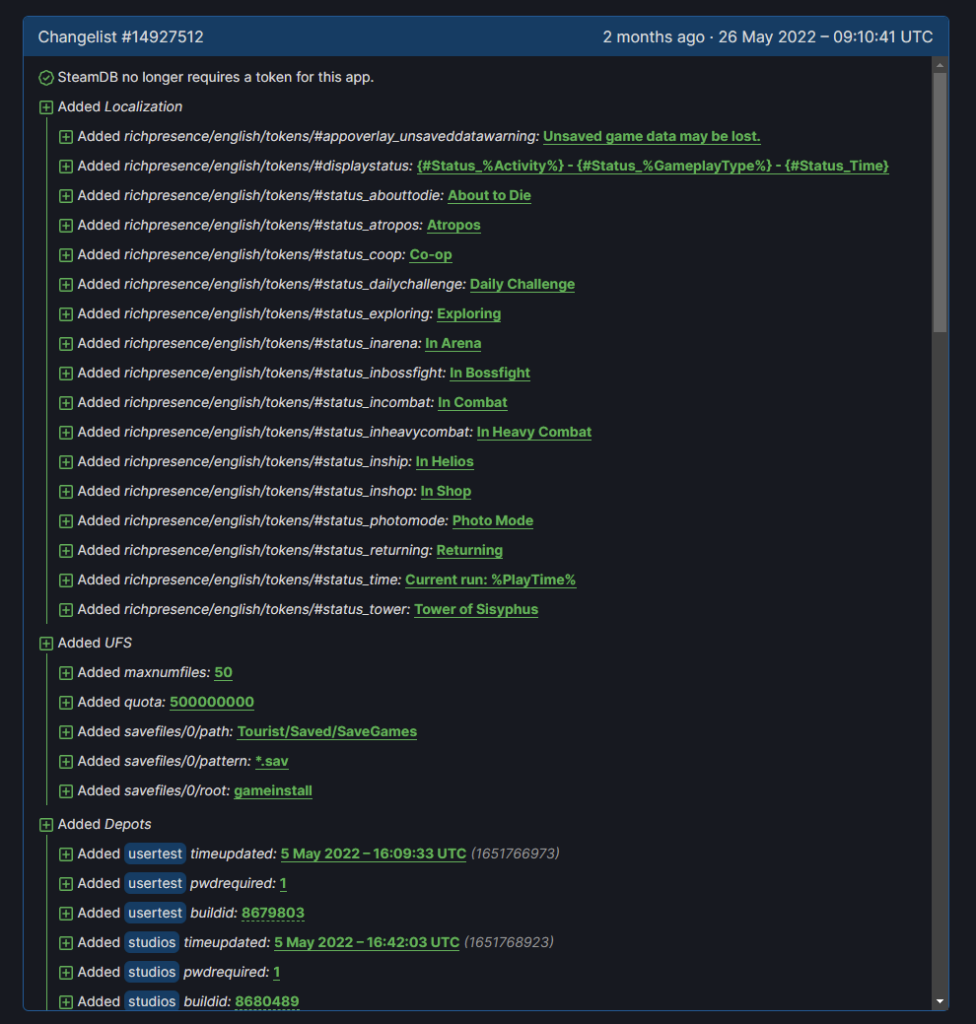 Returnal SteamDB Proof