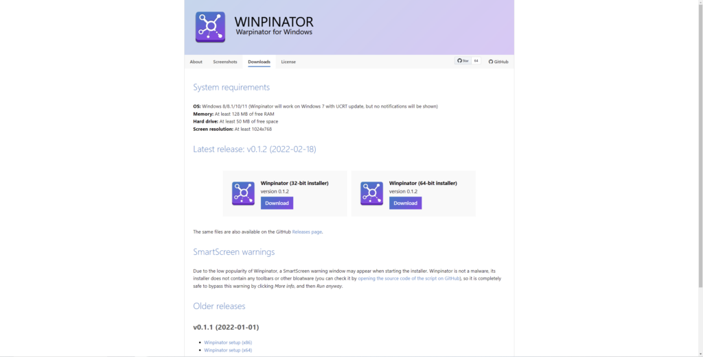 Warpinator: Wirelessly Transfer Files to Steam Deck From a Windows Computer 2 Winpinator Website