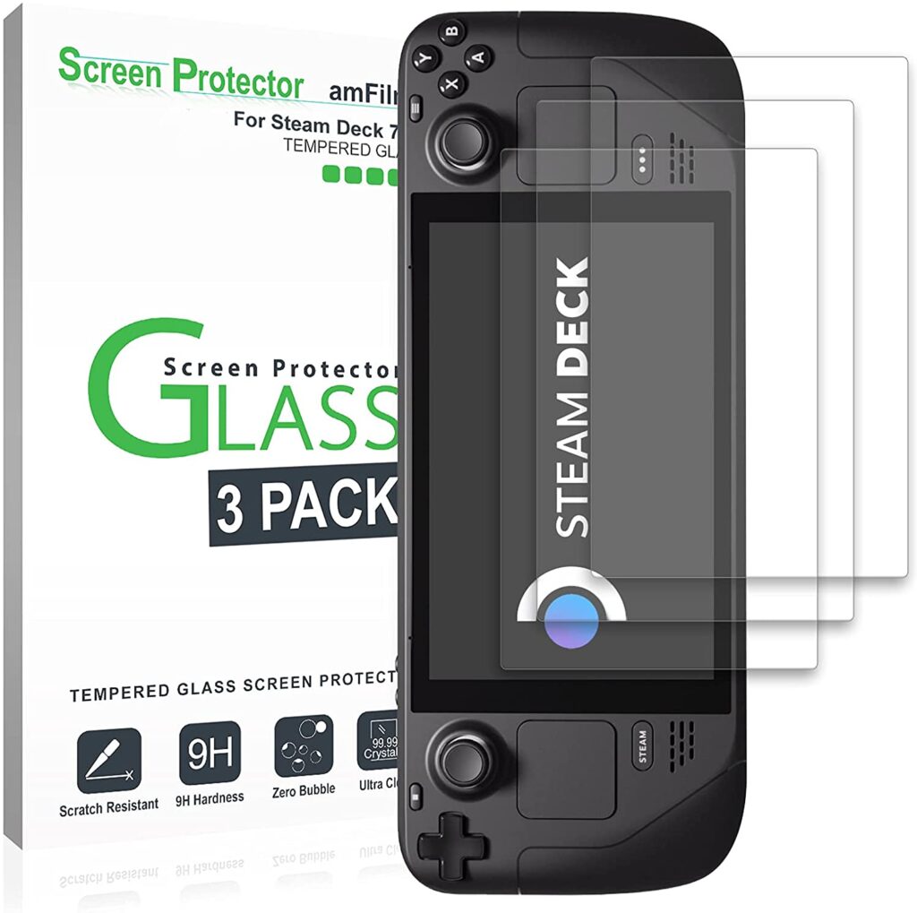 Prime Day Deals: Steam Deck Edition 6 amFilm Screen Protector 3 Pack