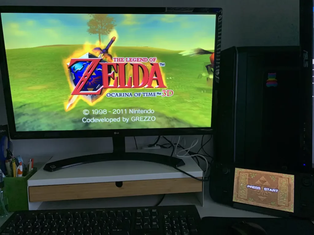 How to Play 3DS Games Dual Screen with Citra and Steam Deck 6 3ds dual screen screenshot