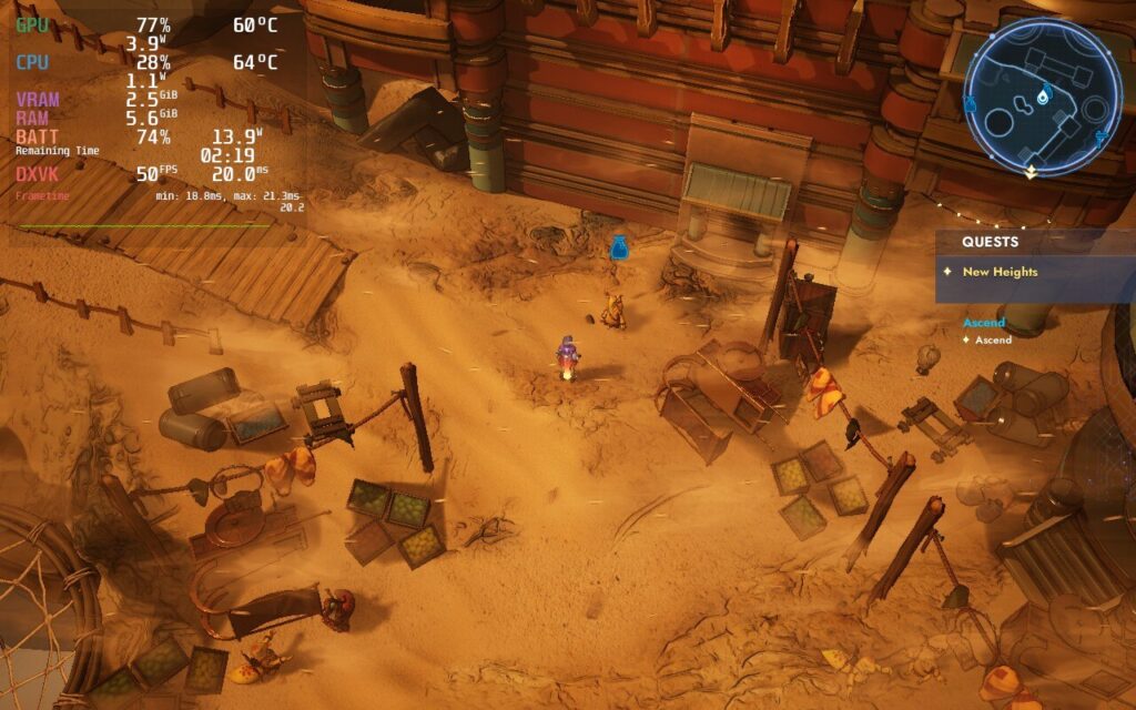 Batora: Lost Haven - A Steam Deck Preview 5 Batora Desert City