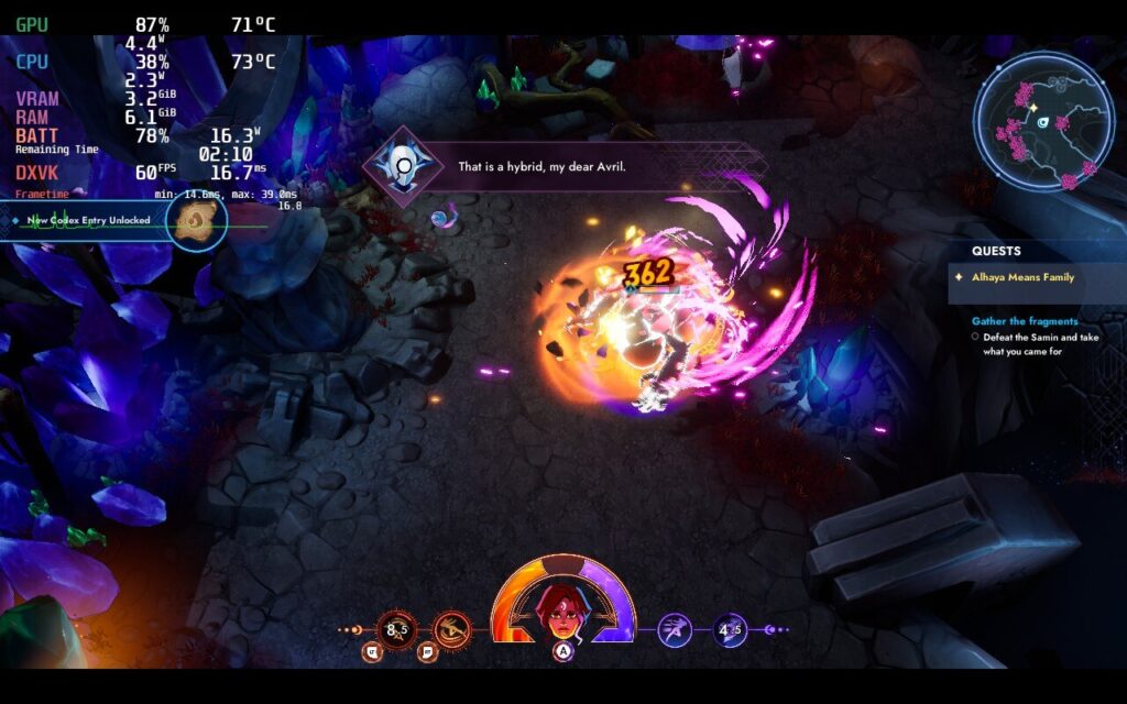 Batora: Lost Haven - A Steam Deck Preview 3 Batora Fighting Dark