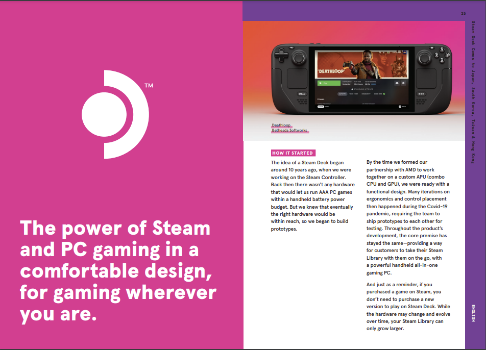 Valve Wrote a Steam Deck Booklet - Available for Download Now 2 Booklet2
