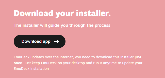 Setting Up Emulation on Steam Deck with EmuDeck 1 Emulation EmuDeck for Steam Deck Installer