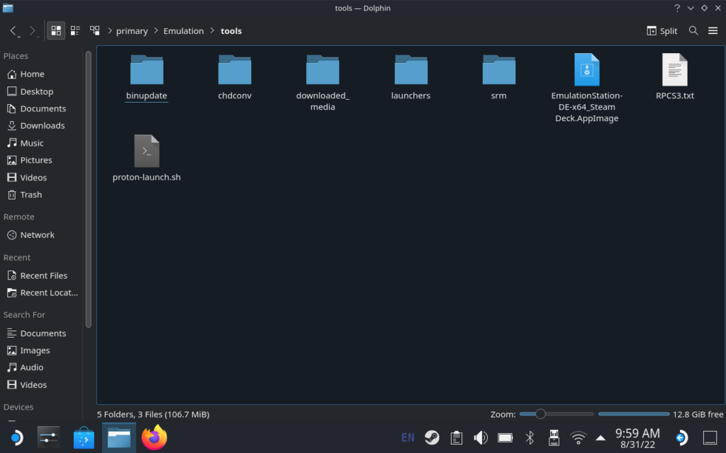 Setting Up Emulation on Steam Deck with EmuDeck 14 EmulationStation APPIMAGE