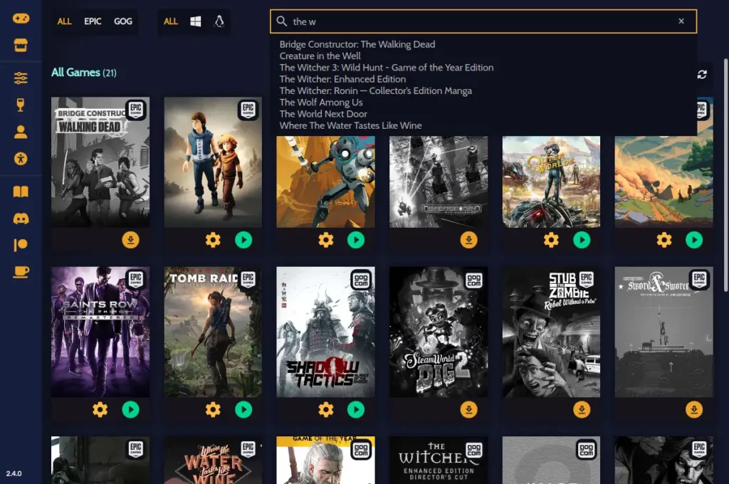 Heroic Games Launcher 2.4.0 Update Released 1 Heroic Games Launcher Unified Library