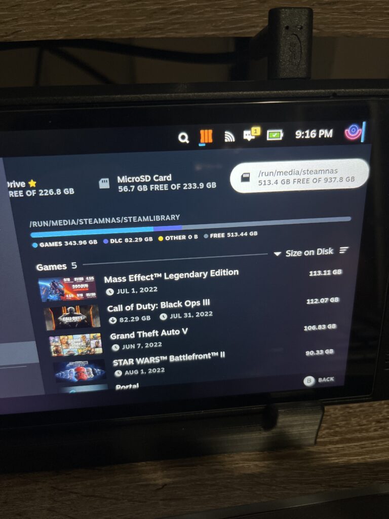 External Storage - Steam Deck Library Beyond SD Cards 1 IMG 0316 1