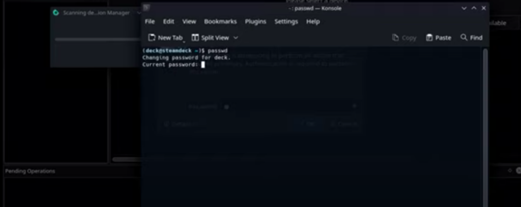 External Storage - Steam Deck Library Beyond SD Cards 3 passwd command