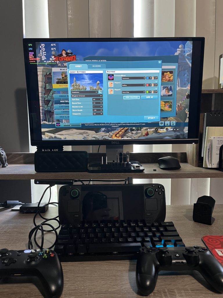 Worms W.M.D. 2 3 controllers