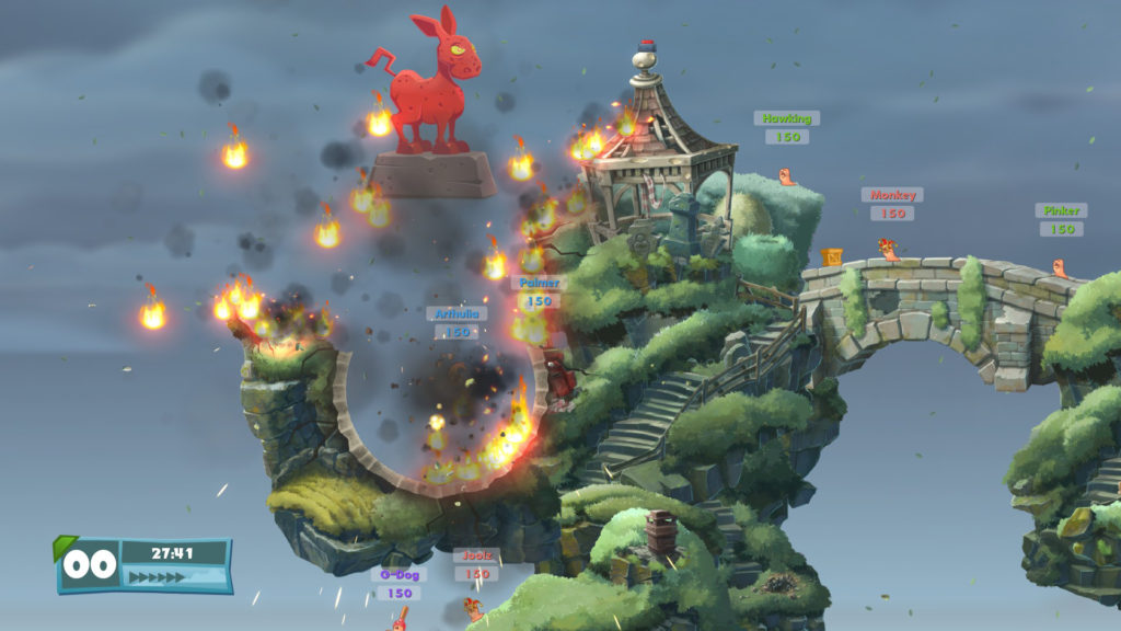 Worms W.M.D. 7 gameplay1