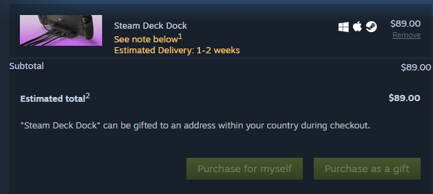 The Official Steam Deck Dock is Here...And it is $90 3 DockPrice