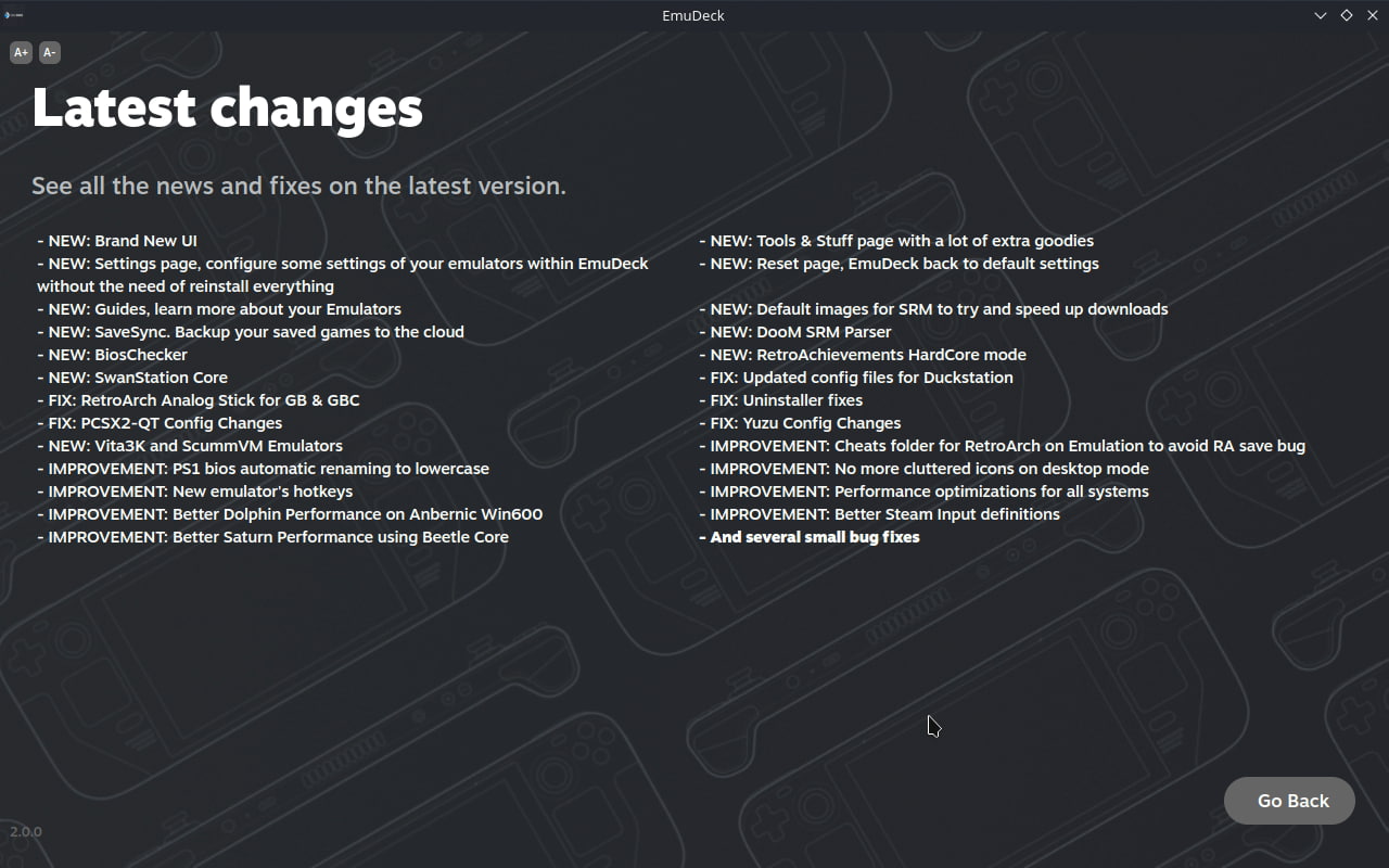 EmuDeck 2.0 Has Been Released! 1 EmuDeck 2.0 Changelog
