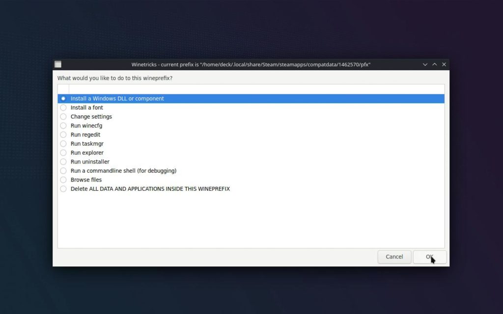 Fixing EA Play Blank Screen for EA Games on Steam 5 Protontricks3