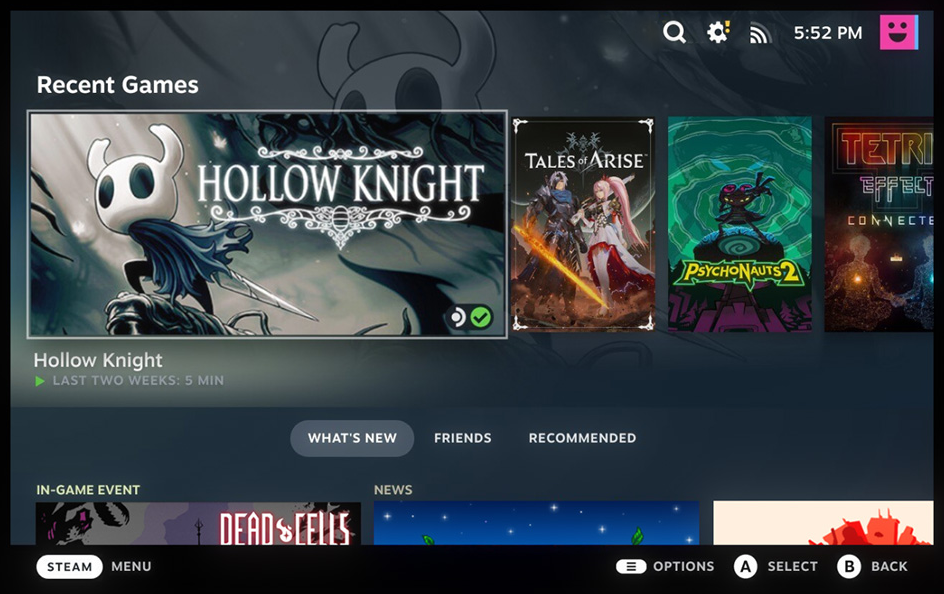 New Big Picture Now in Beta for Steam - Based on Deck Game Mode 1 Steam Big Picture Mode