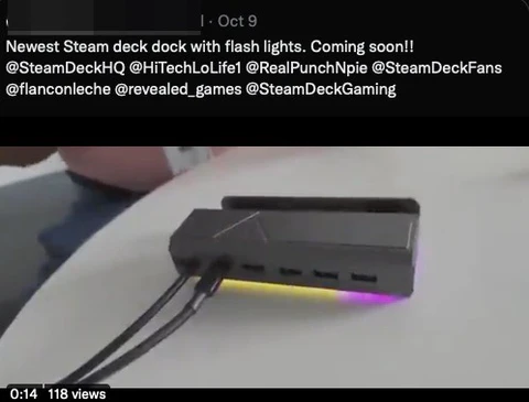 RGB Dock tweet