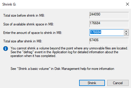 Install Windows 10/11 on Steam Deck 4 shrink