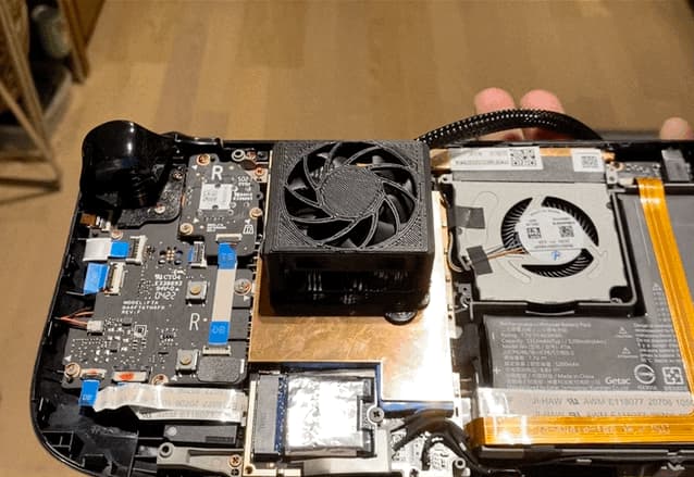 DetachableFanInside