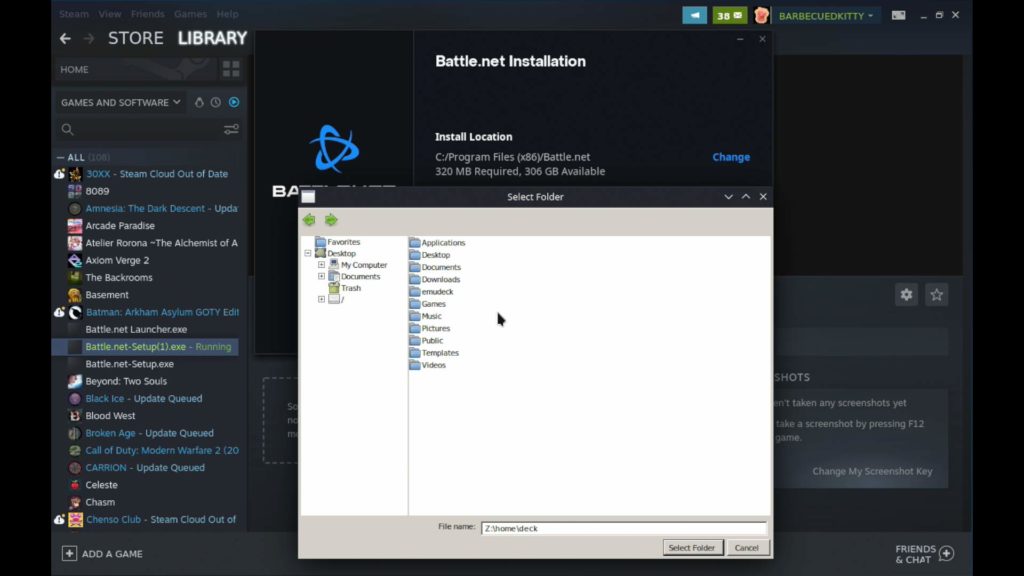 How to Install Overwatch 2 Using Steam and Proton GE 11 FindingCorrectFolder