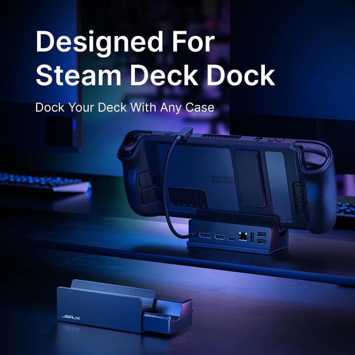 JSAUX Unveils Cover for Valve Steam Deck Dock 1 JSAUX Big Cover