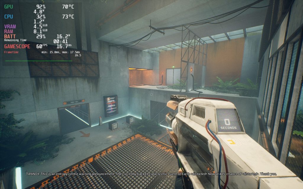 The Entropy Centre 10 TECFRAMERATE