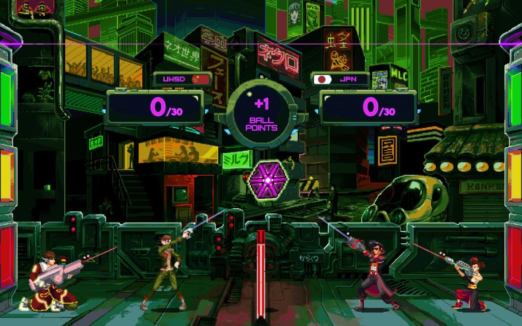 Hyper Gunsport: Cyberpunk Volleyball is Here 1 HG1