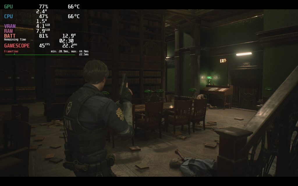 All the Resident Evil Games on Steam Tested on Steam Deck 3 RE2RecommendedSettings