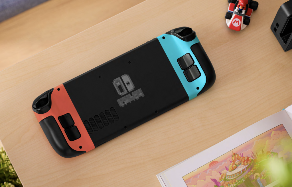 A New Switch-Themed Skin Approaches from Dbrand 2 SwitchDeckBack