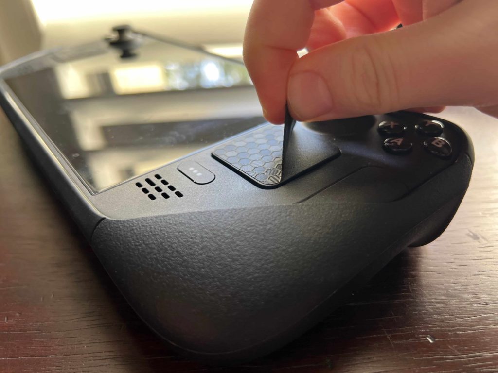 TouchProtect Steam Deck Trackpad/Back Button Protectors 4 TakingTPOff