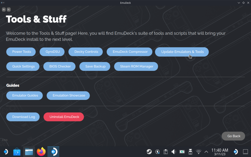 EmulationStation-DE 2.0 Released - Themes Galore! 2 EmuDeckUpdateAppImagges