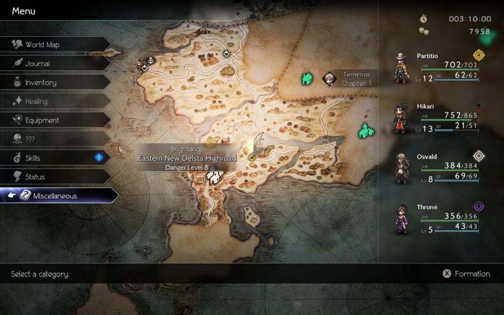 Octopath Traveler 2 Can Be 1280x800...With Some Hex Editing 2 OT2HexOddUI2