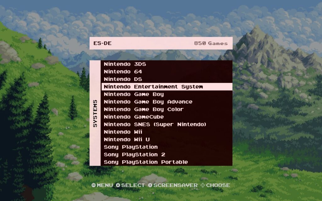 EmulationStation-DE 2.0 Released - Themes Galore! 13 TheMiSTerMenuTheme