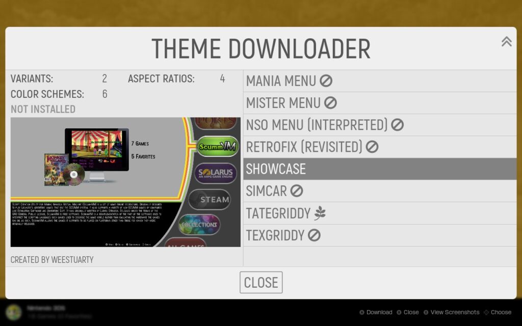EmulationStation-DE Update 2.01 Released - Theme Downloader and More! 2 ESDE201ThemeDownloader