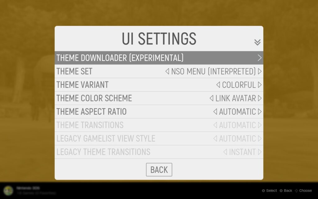EmulationStation-DE Update 2.01 Released - Theme Downloader and More! 1 EmulationStation-DE 2.01 UI Settings