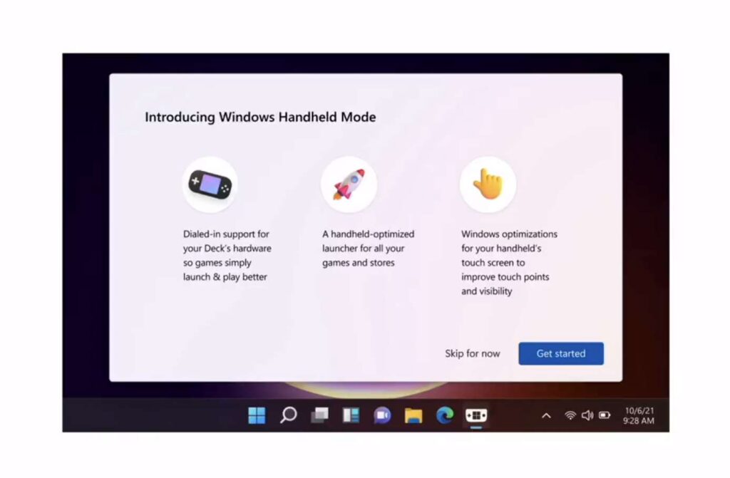Microsoft Possibly Looking Into Gaming Handheld Mode for Windows 5 WindowsDeckOnboarding1
