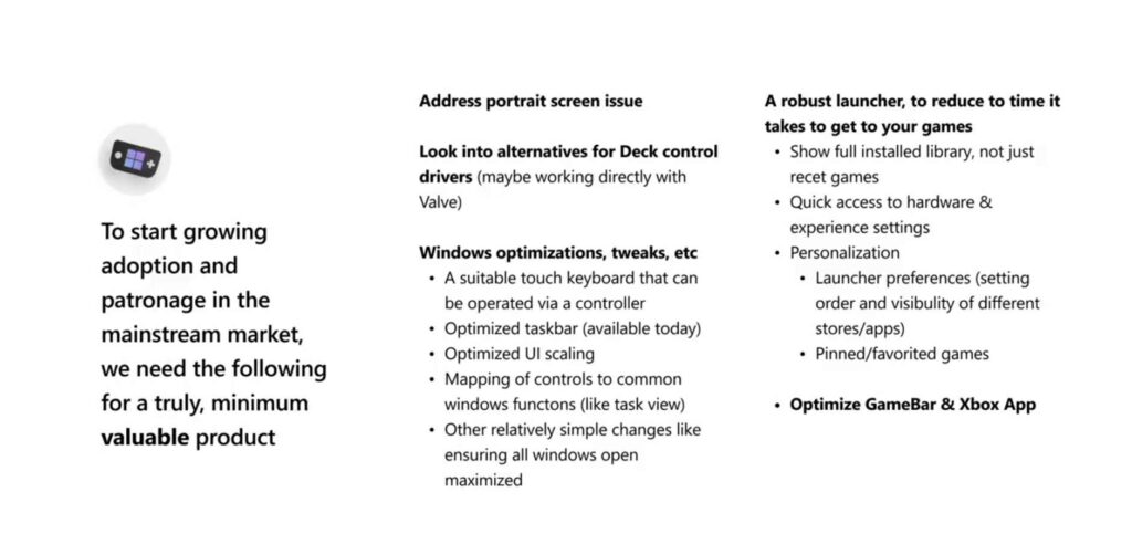 Microsoft Possibly Looking Into Gaming Handheld Mode for Windows 9 WindowsDeckOverview