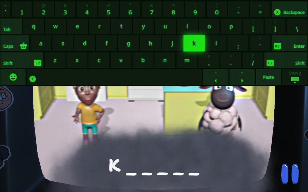 Amanda the Adventurer 8 AtAKeyboard