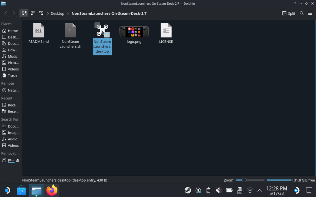 How to Install 3rd Party Launchers on the Steam Deck the Easy Way! 3 OpeningNonSteamLaunchers