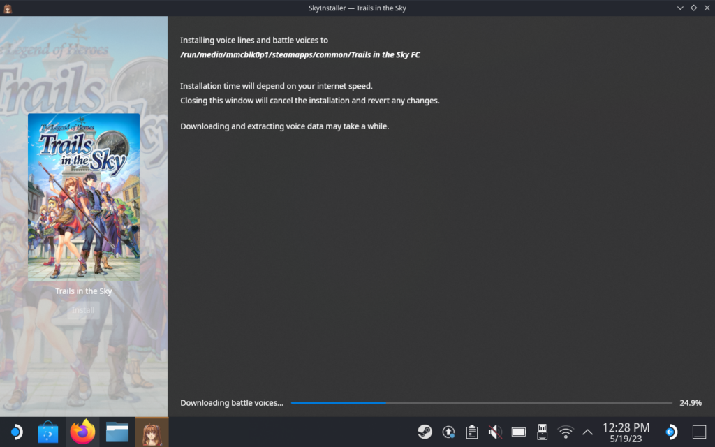 SkyInstaller 1.4.1 Update Adds SteamOS Compatibility 2 SkyInstallerInstalling