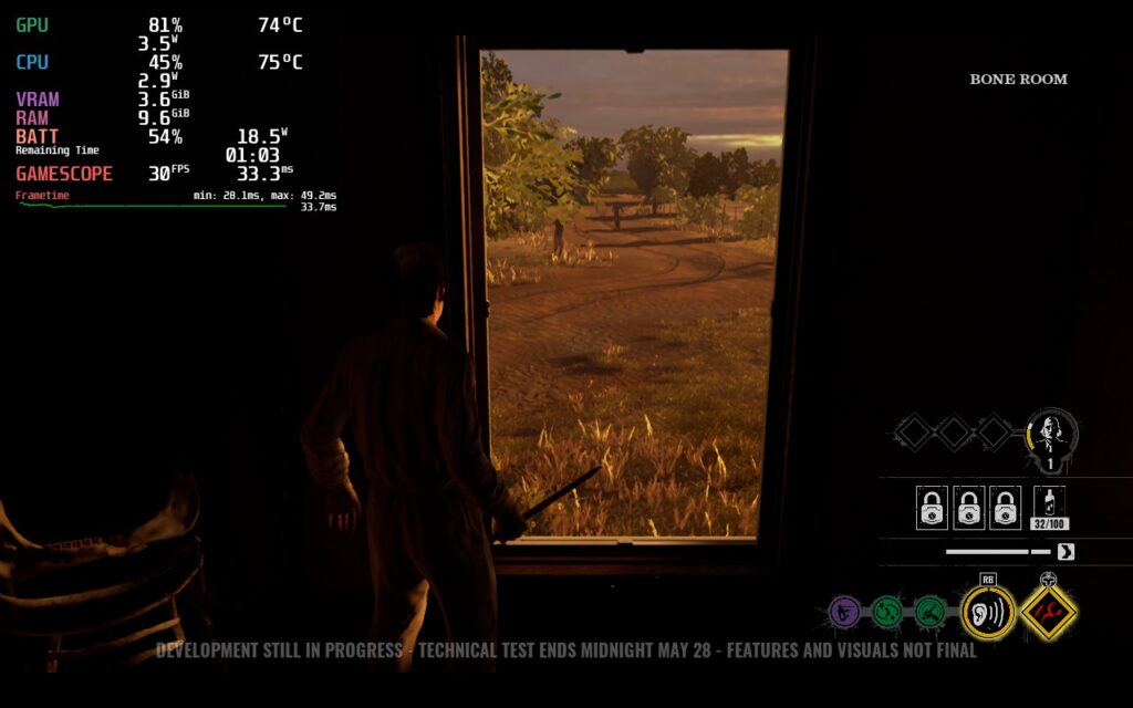 Texas Chainsaw Massacre - Technical Test Impressions 1 Texas Chainsaw Massacre