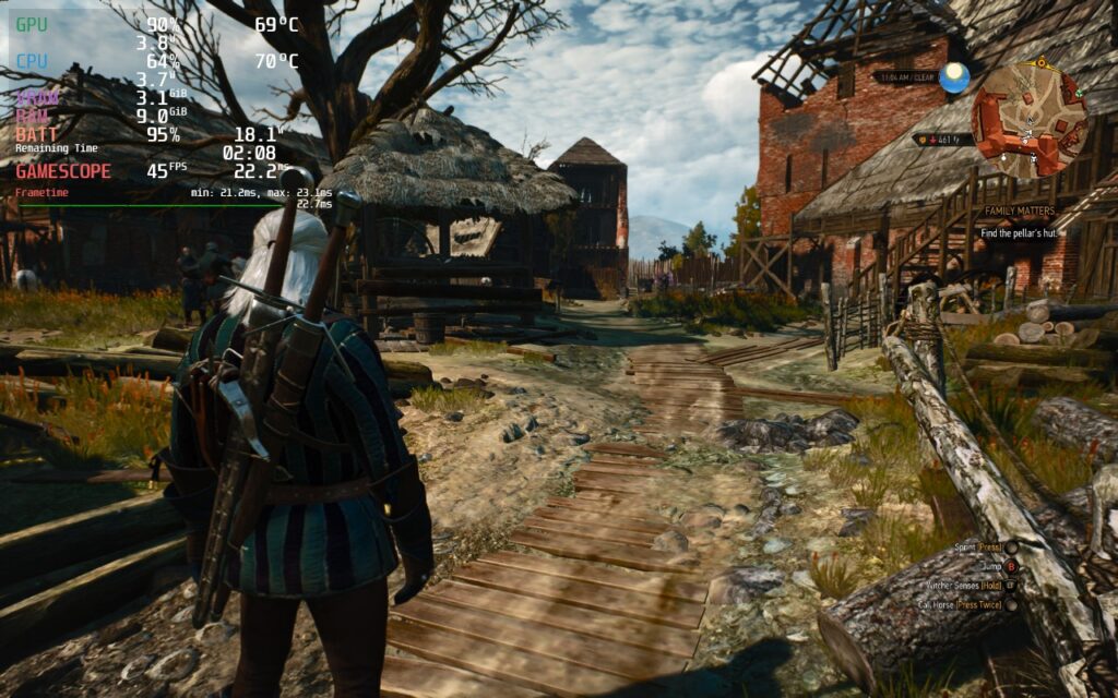 Steam Spring Sale 2024 Steam Deck Recommendations - Part 1 110 Witcher3Preset1