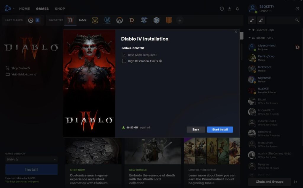How to Easily Install Battle.Net and Diablo 4 on Steam Deck 6 BattleNetChooseAssets