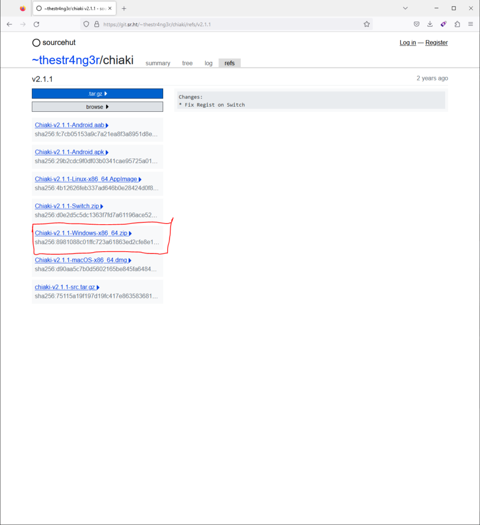 DownloadingChiakiWindows