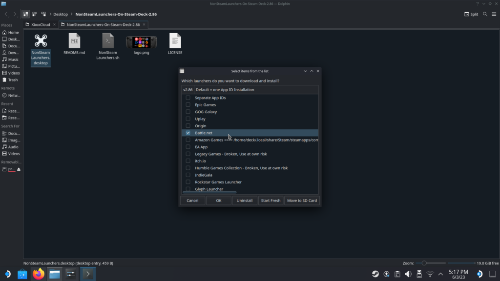 How to Easily Install Battle.Net and Diablo 4 on Steam Deck 4 InstallingBattleNet