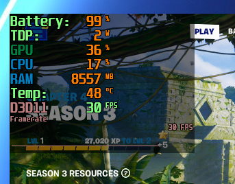 How to Create and Customize a Better Overlay for your ROG Ally 24 OverlayAfterSpacing