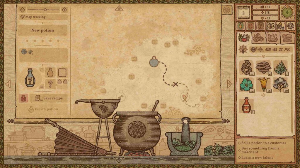 Potion Craft Improves Gamepad Controls and Adds Touch Support for Steam Deck 1 Potion Craft 1