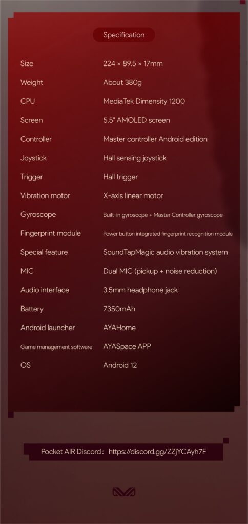 AYANEOPocketAIRSpecs