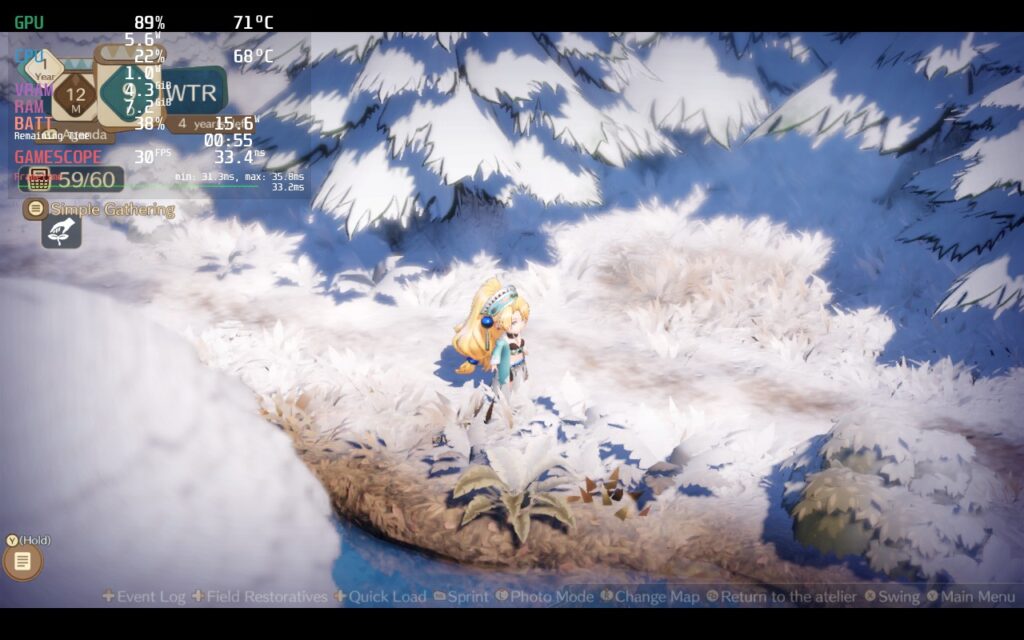 Atelier Marie Remake on Steam Deck