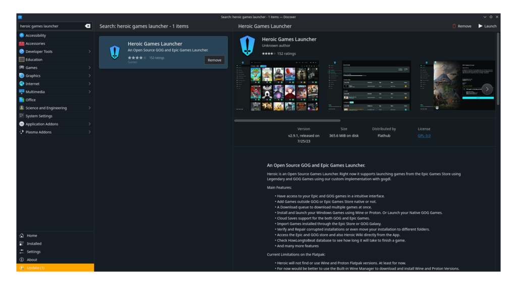 How to Play Zenless Zone Zero on the Steam Deck 2 HeroicGamesLauncherDiscoverStore