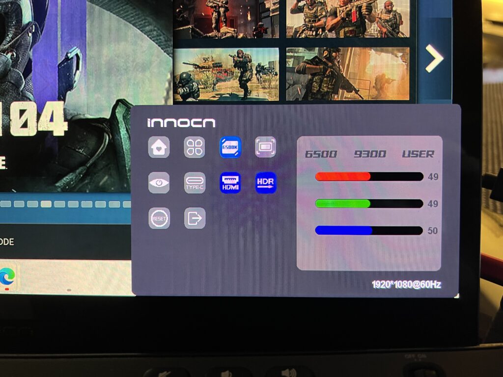 INNOCN 15.6 Inch OLED Portable Monitor - Premium Color Quality with HDR in One Package 5 IMG 5975