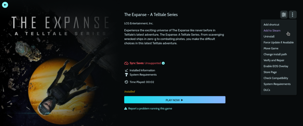 How to Play Assassin's Creed: Mirage on the Steam Deck 7 TheExpanseAddtoSteam